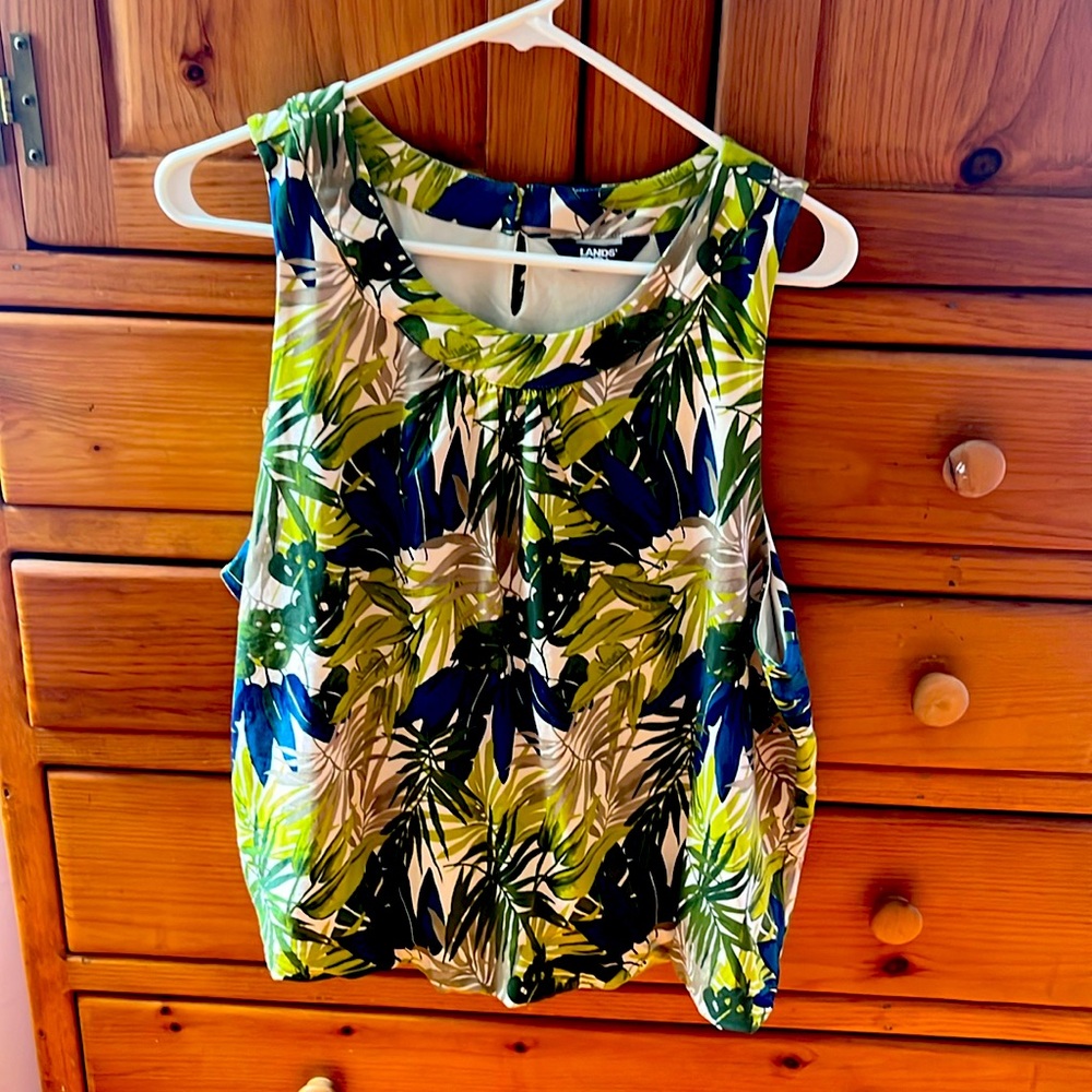 NEW Lands End sleeveless top